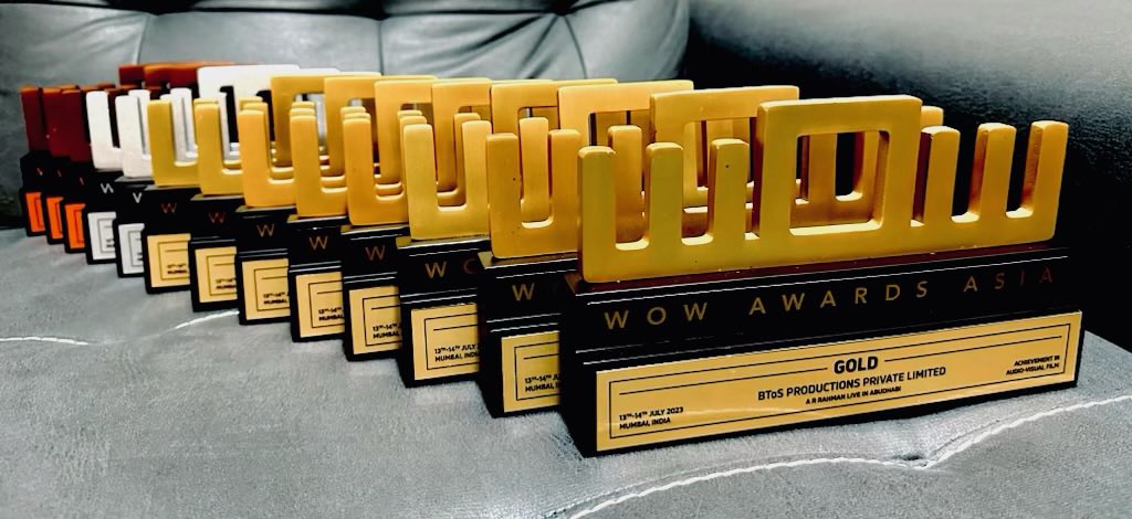 arrahman's tweet photo. Congrats @BToSproductions for winning 8 gold, 2 silver and 3 bronze for this year! #arrlive  EPI @WOWAwardsAsia https://t.co/gAx19FZuJ2