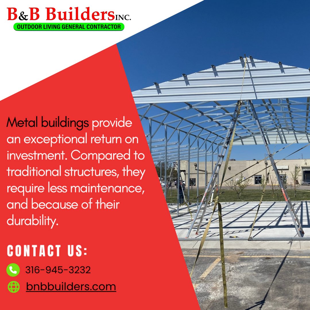 “If you’re getting bids, WE should be one of them.”

🧰🔨  Check out bnbbuilders.com/metal-buildings for more info! 

#BnBBuilders #metalbuildings #durabilitymatters