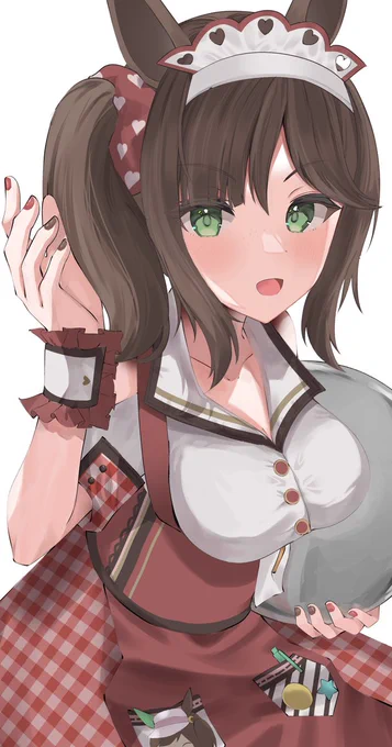 いらっしゃいませなの! #ウマ娘 #アイネスフウジン