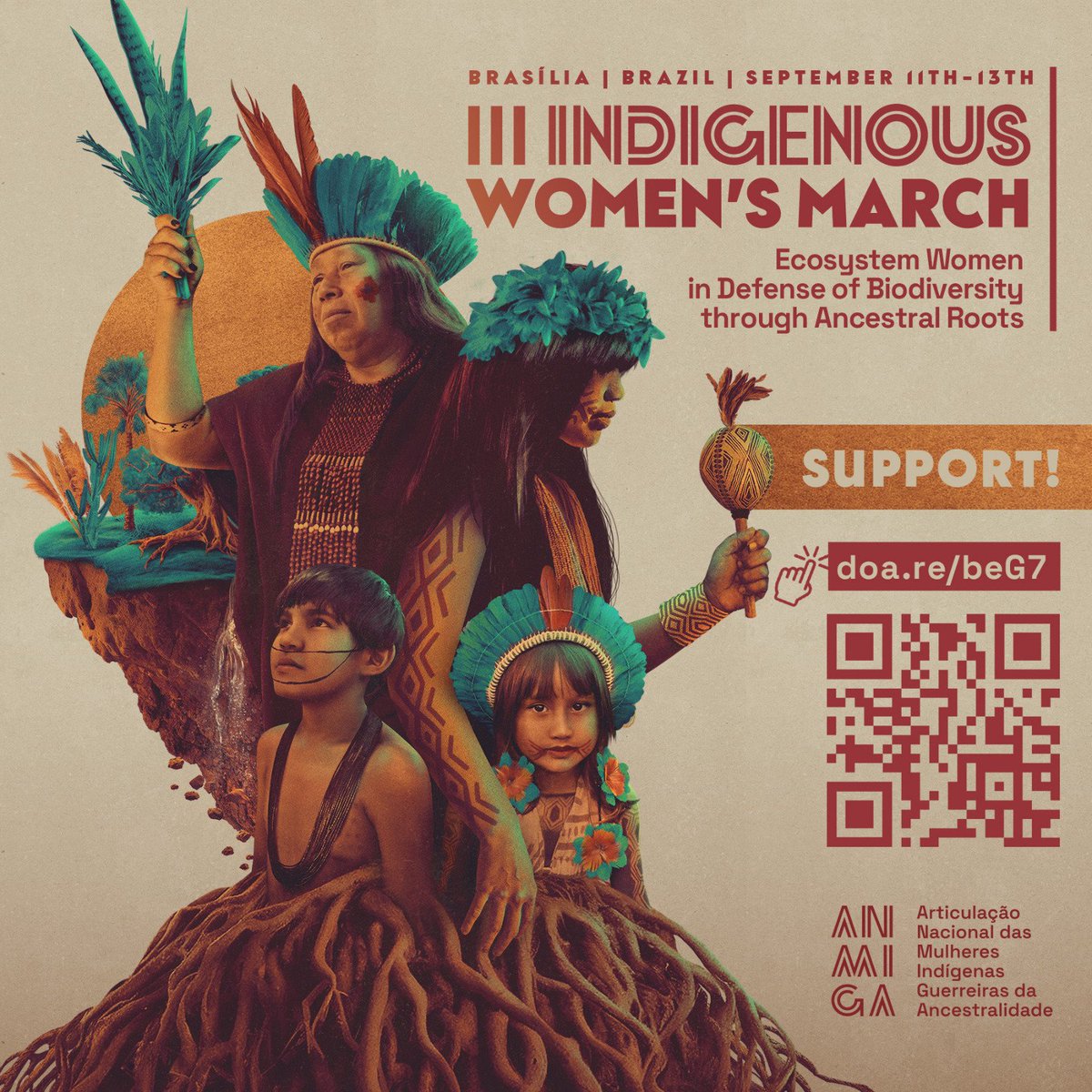 SUPPORT THE STRUGGLE OF INDIGENOUS WOMEN  

Donate at the link: doa.re/beG7

Follow <a href="/anmigaorg/">Anmiga</a> and strengthen the struggle of Indigenous women.