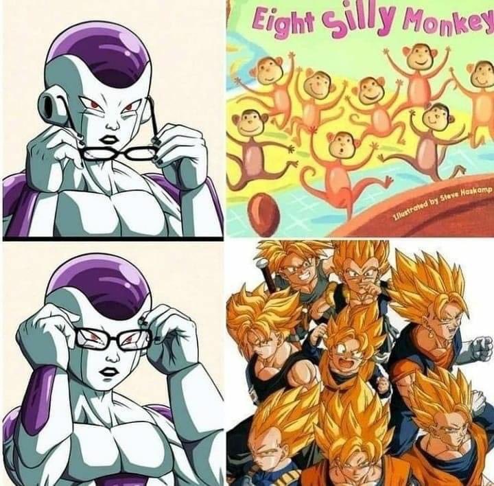 Dbz_nostalgia's tweet photo. Como siempre ha visto Freezer a los Saiyajins. https://t.co/xgx4niDB2O
