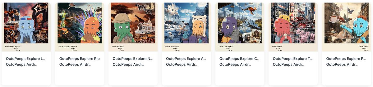 clet0o's tweet photo. @octo_peeps Adventure everywhere around the world 🥳 https://t.co/6pUV2rCXXc