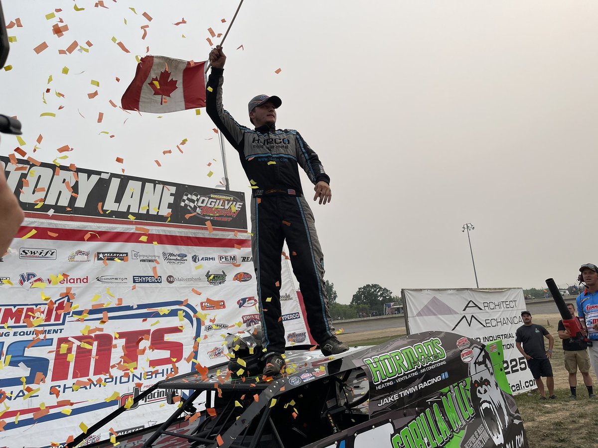 Jake Timm snagged the opening feature of <a href="/USMTS/">USMTS</a> Mod Wars from <a href="/ogilvieraceways/">Ogilvie Raceway</a>. The teams are now back in the pits preparing to start Friday’s show.