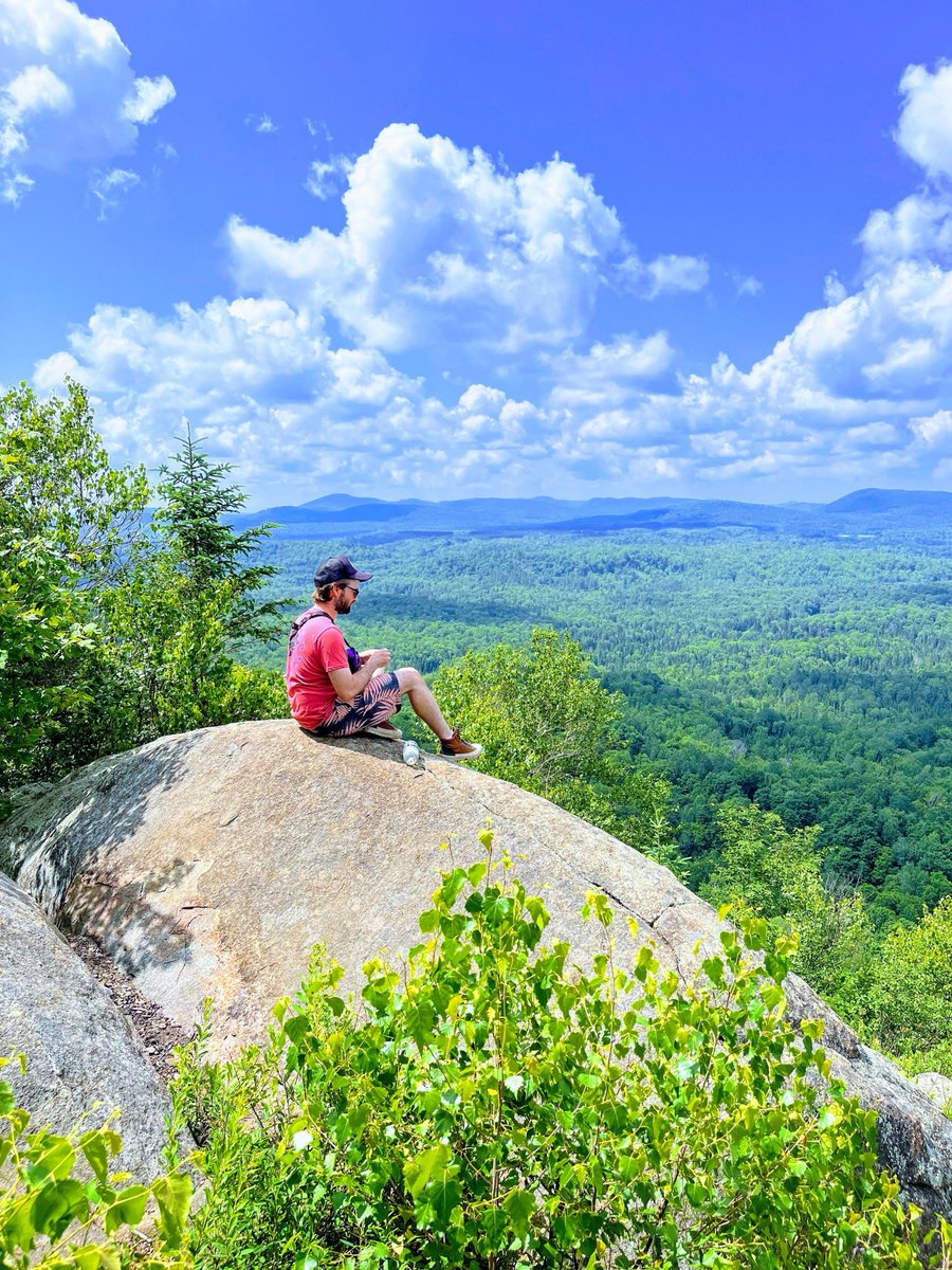 ncpr's tweet photo. Photo of the Day: "Aaron Michaels on the summit of The Pinnacle, Santa Clara, NY." Photo: Katie Duryea of Dickinson Center, NY.
#ncprpotd https://t.co/FIKVNYAwqN