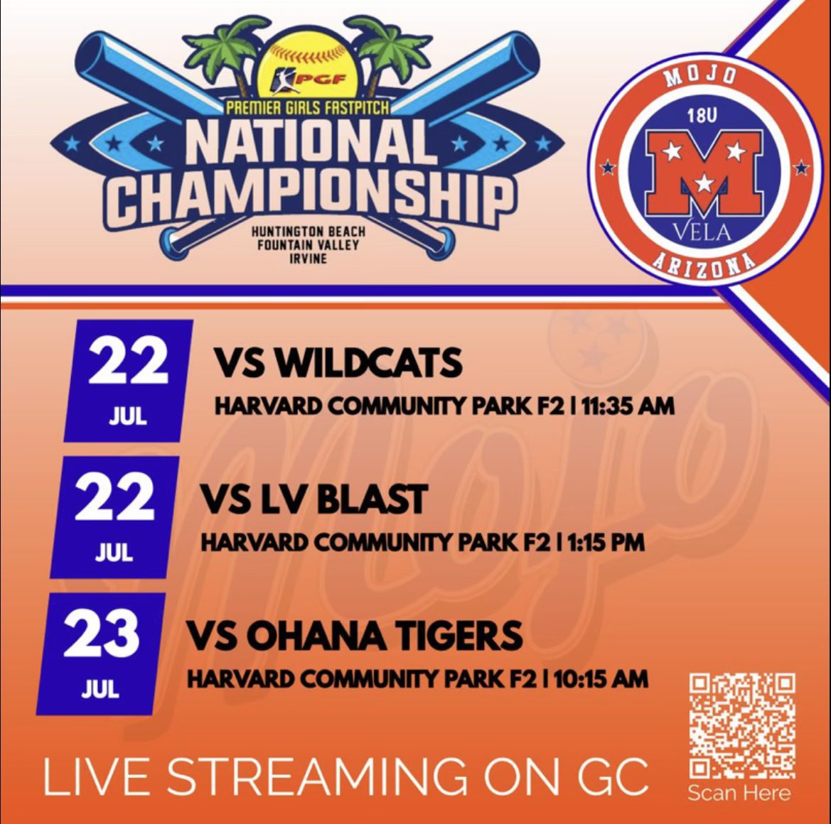 gabbyjordan928's tweet photo. Excited to share my tournament schedule! Can’t wait to give it my all, compete and have fun! Let’s go MOJO! https://t.co/kvjjd0uTIA