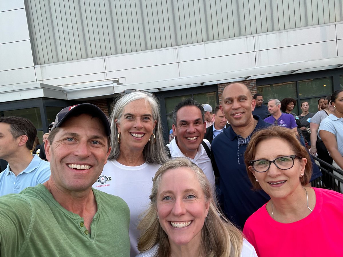 RepJasonCrow's tweet photo. The cheering section of the Congressional Women’s softball game this week. #GoCongress https://t.co/abF5wneEwJ