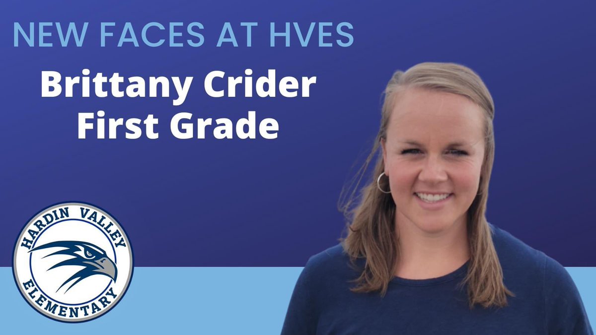 Welcome Mrs. Brittany Crider!  #newfacesathves