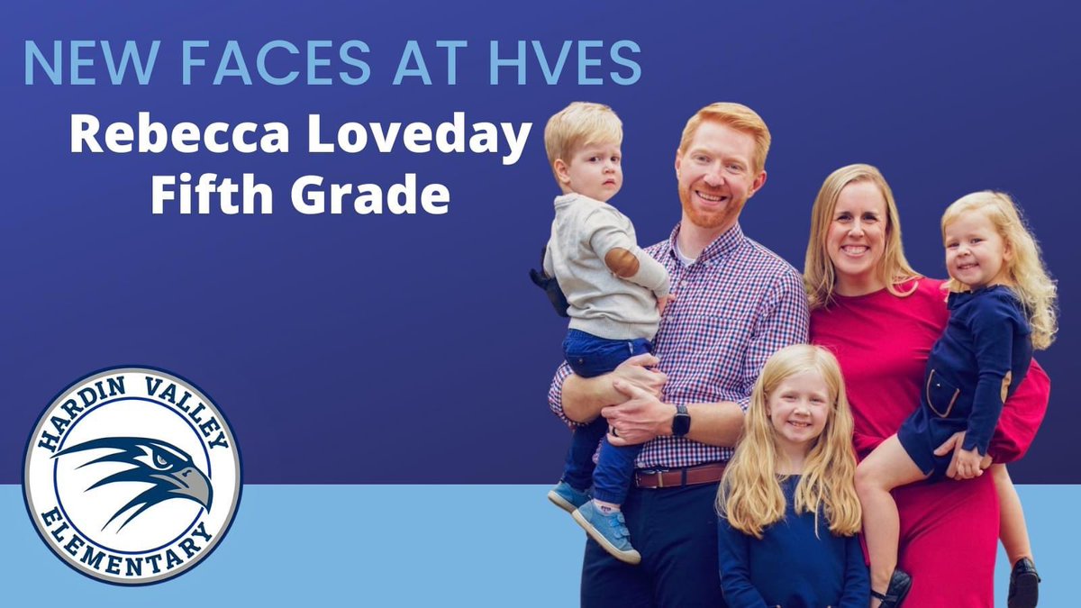 Welcome Mrs. Rebecca Loveday! #newfacesathves