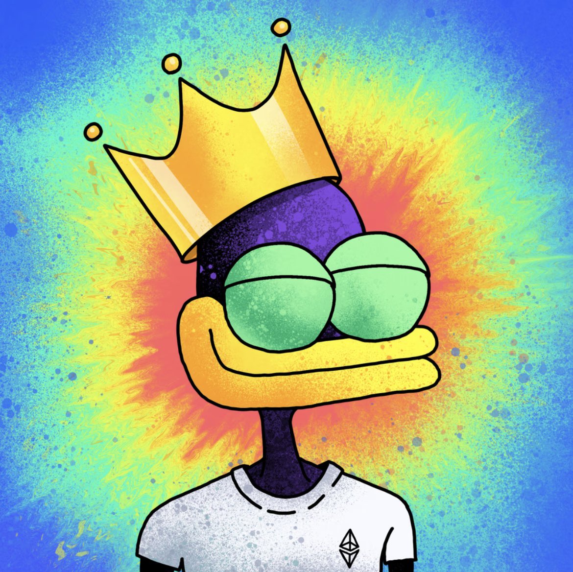 So this finally happened <a href="/supducks/">SupDucks</a> 🦆 👑 

I’ve been on the search for a crown supduck for some time and absolutely fell in love with the happy eyes! This will become my new web3 identity replacing my iconic trashcan duck!

Props to <a href="/cryptodaddydrew/">DREW</a> for makin a deal with me!

SUP