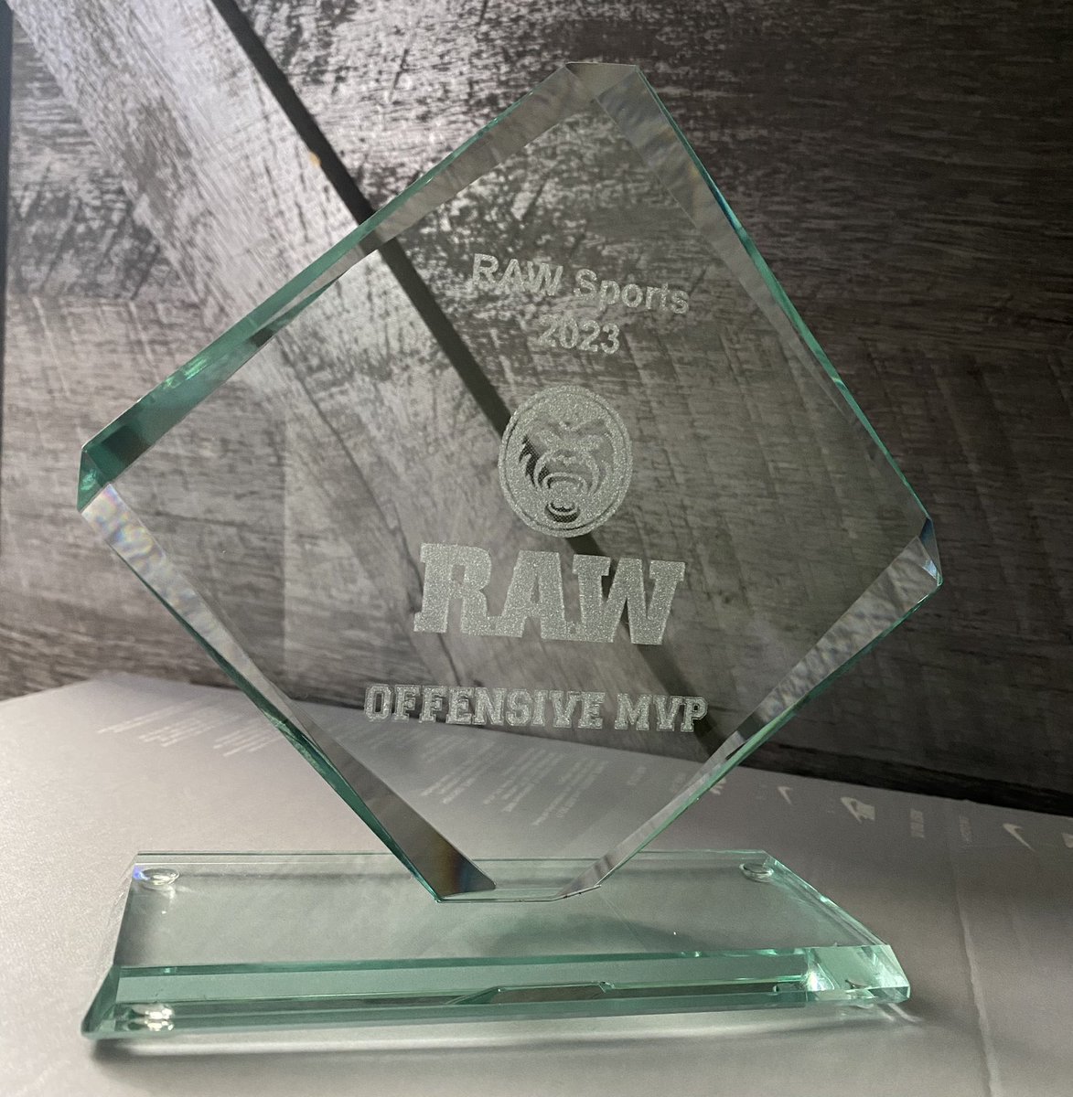 Very blessed to attend the @rawsportsyyc camp this week and be awarded with Offensive MVP.