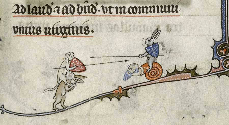 tipoftheaceberg's tweet photo. @erik_kaars Where's the rabbit hiding its axe/bow/sword/lance? Or is this just the bunny that kills you with its bare paws? https://t.co/Axx3zH97wu