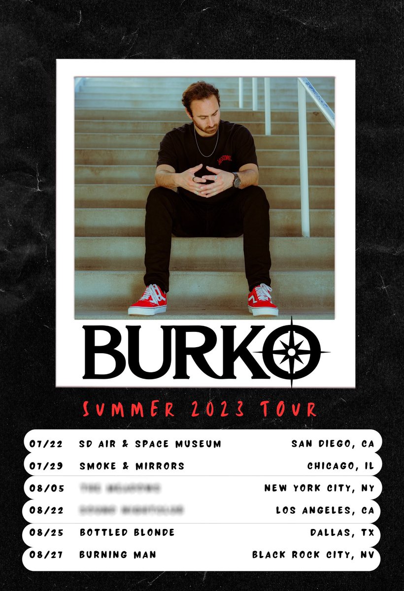 Summer tour dates incoming 🚨‼️ Grab tickets through the link in my bio 🏰 NYC and Los Angeles show info dropping soon 🔥