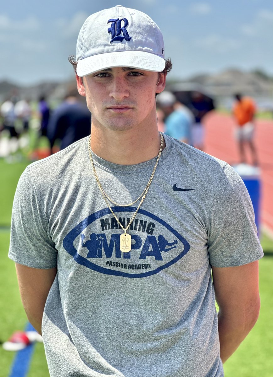 Mark Russell (@markrussellqb) on Twitter photo <a href="/aceseibert/">AceSeibert#1</a>, QB
C/O β24
HS: Sweeny Bulldogs (TX)
Performed lights out at the Tarleton State camp in Katy.
Great frame (6β2.5β, 194lbs.). Very Mechanically Sound. Great Arm Velocity. Threw a tight ball π. Has the ability to scramble and make things happen if pocket collapses. <a href="/aceseibert/">AceSeibert#1</a>, QB
C/O β24
HS: Sweeny Bulldogs (TX)
Performed lights out at the Tarleton State camp in Katy.
Great frame (6β2.5β, 194lbs.). Very Mechanically Sound. Great Arm Velocity. Threw a tight ball π. Has the ability to scramble and make things happen if pocket collapses.