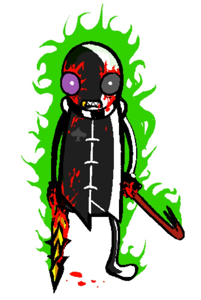 crabubbles's tweet image. jacks two of one million
#homestuck 
#jacknoir #spadesslick