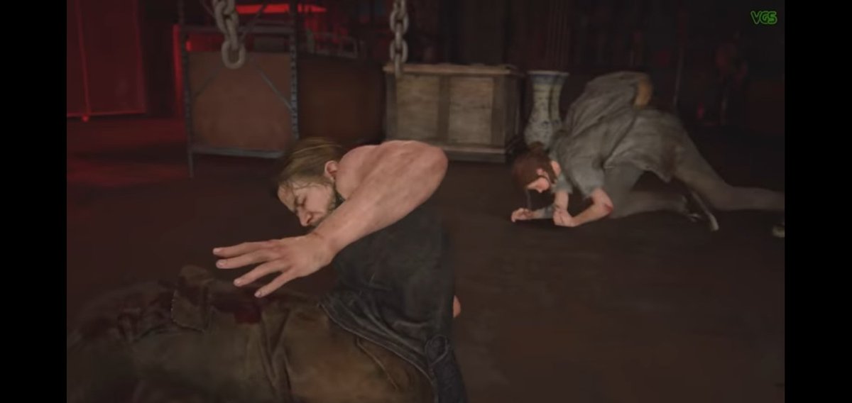Elliott122389's tweet photo. I really try to understand how ellie n died from this punch, even abby must have hurt https://t.co/Wc96SYHjua