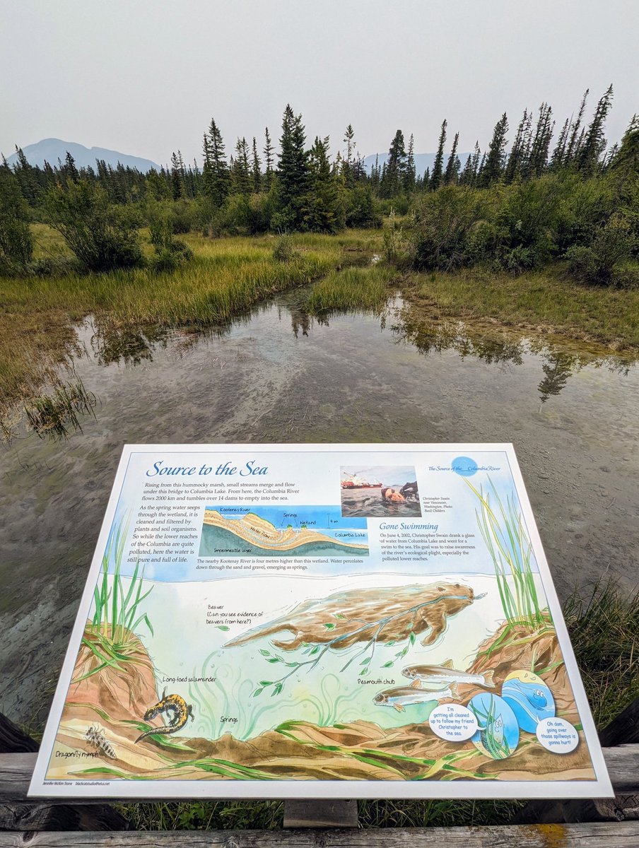 My pilgrimage is complete. The source springs for the Columbia River