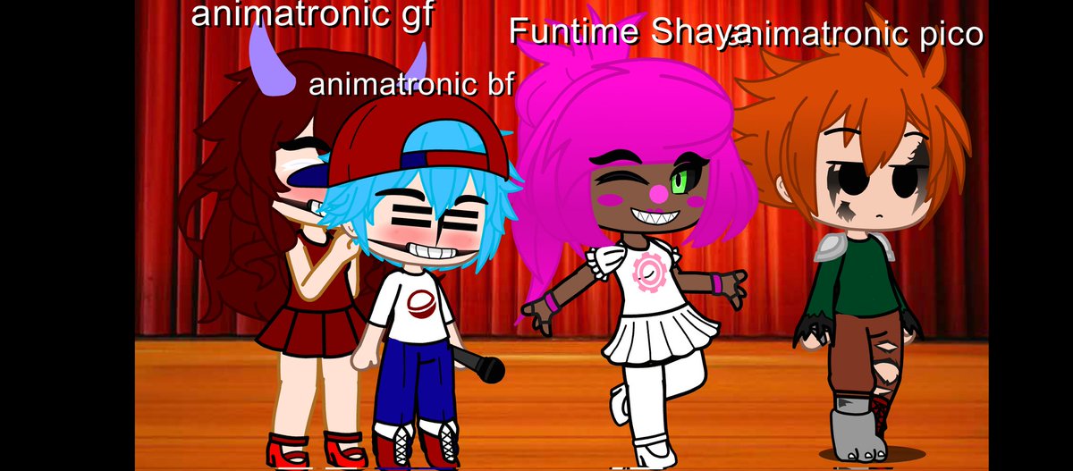 playernight8's tweet photo. These robots can go "funky"at night
#FNF #fridaynightfunkinmod #fridaynightfunkin #gf #bf #pico #animatronicgf #animatronicbf #funtimeShaya  #animatronicpico #ShayaDearest #FridayNightFunkinB3Remixed https://t.co/ZGYSQm0NMt