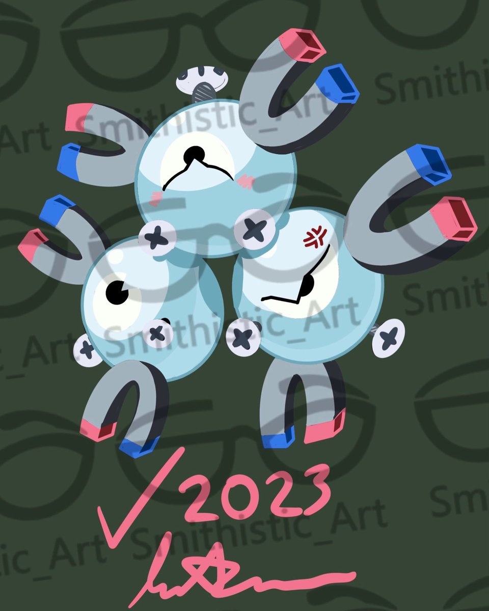 smithistic's tweet photo. It’s Magneton! Check back every day for more #pindesigns and let us know what you’d like to see next in the comments. If like what we do and you like who we are , check out our #etsyshop, link in bio. #smithisticart  #pokemon #pokeaday #etsyseller #ArtistOnTwitter @AlleyCatInks https://t.co/BdeMdztbUL