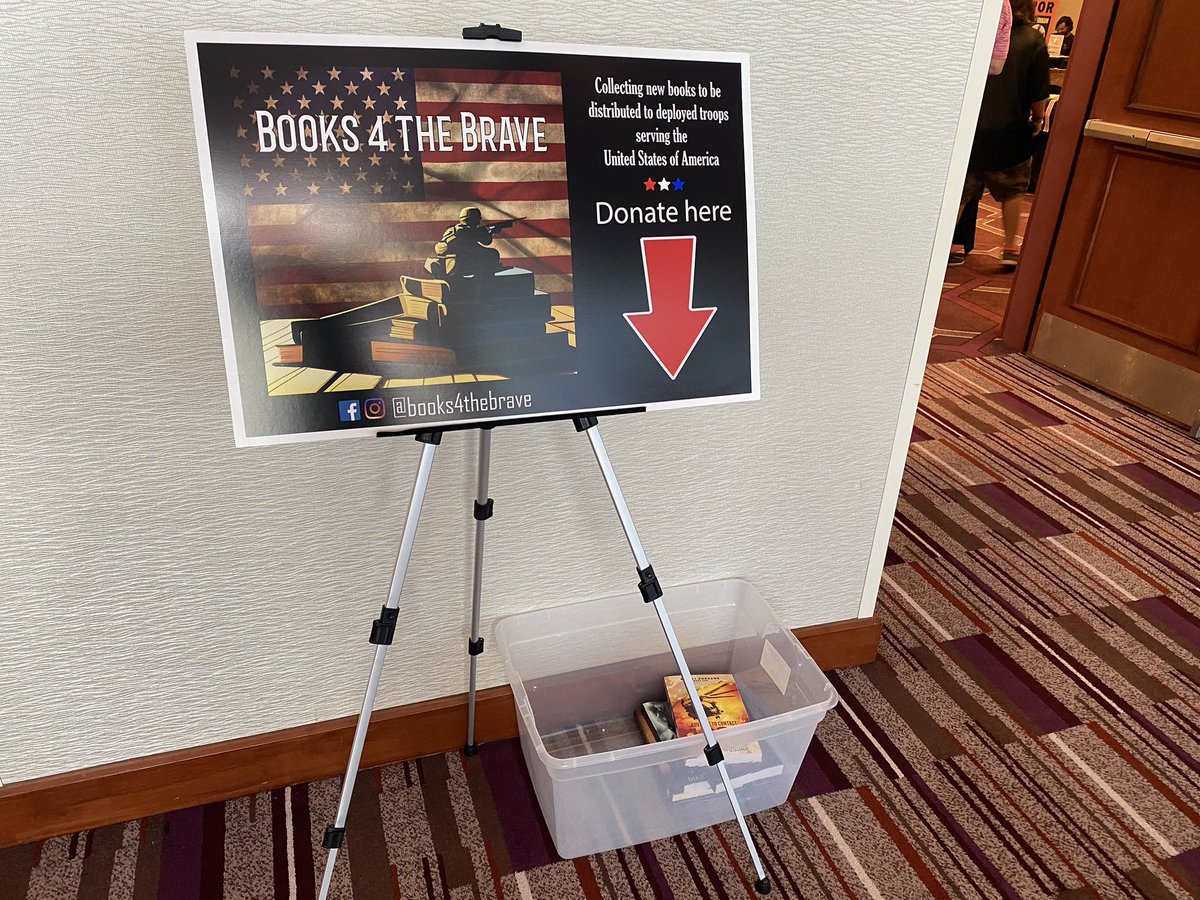 Texas Author Con is getting in the spirit!

#supportourtroops #books4thebrave
<a href="/cmullenwrites/">Chris Mullen</a>