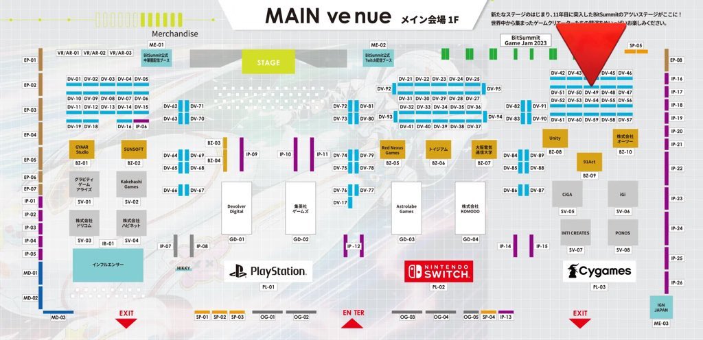monoryllis's tweet photo. 🟠BitSummit 2日目!!🔵
ヘルヘルを出展しますので是非遊びにきてください!
プレイしてくれた方には特製クリアファイルをプレゼントいたします🎁
📍DEV-49
https://t.co/G7RRSlnd7R
#BitSummit #BitSummitLetsGo #indiegame https://t.co/e1SGQ0D71F