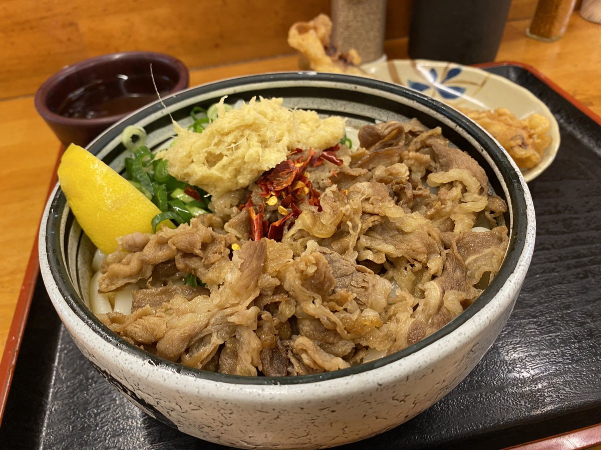 belnogx9900's tweet photo. 綿谷丸亀店
肉ぶっかけ小

ここはマジ美味い
6回目くらいの訪問
一番好きな讃岐うどん屋です https://t.co/ZMXoaw3llx
