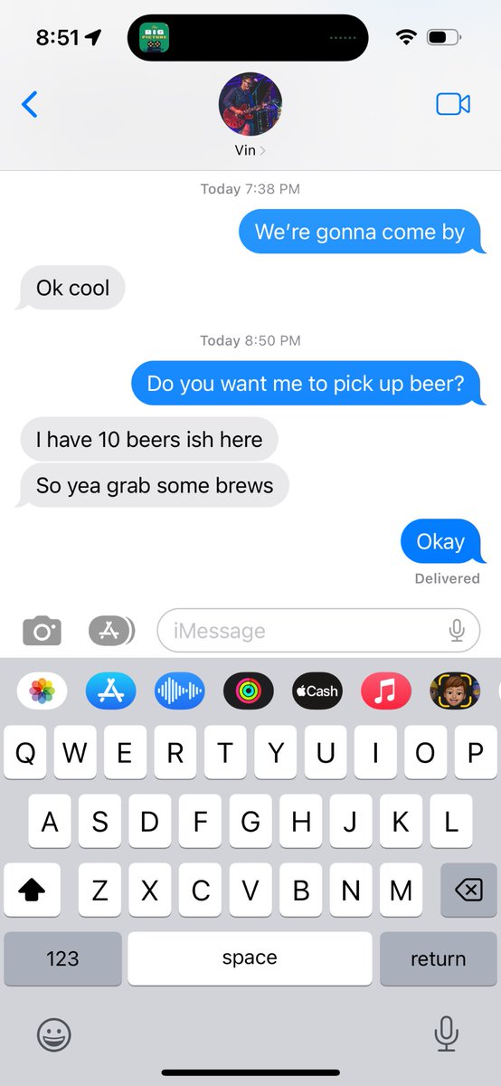 NicholasPalmeri's tweet photo. This is all me and my brother ever text each other #soulmates https://t.co/7kbj5w8fA9