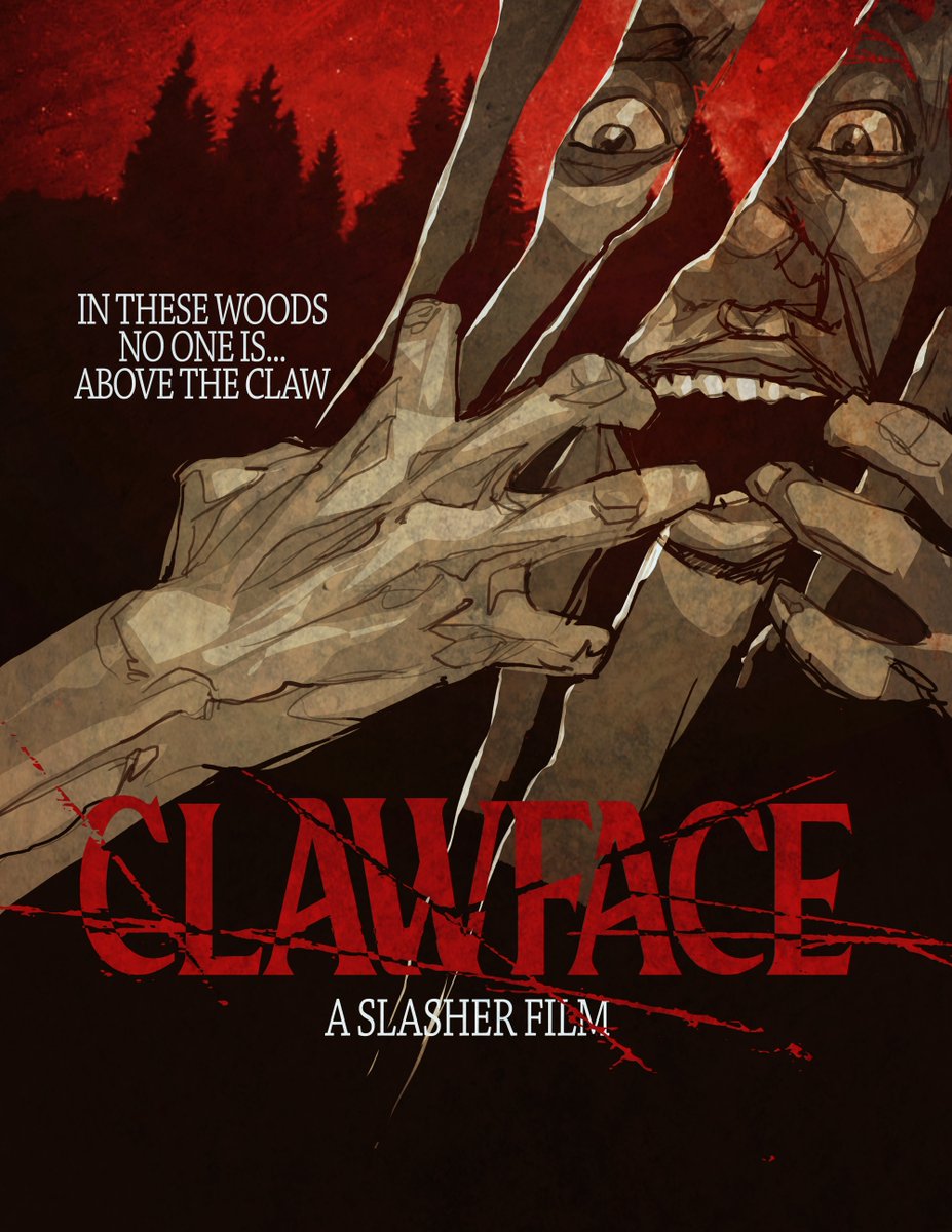 DarkHourFilms's tweet image. New project in the works! Our first feature film, CLAWFACE (an 80s-style slasher), is in Pre-Production! Our crowdfunding campaign starts soon, but be sure to follow now to get all the updates!! bit.ly/clawface #horror #slasher @ClawfaceFilm