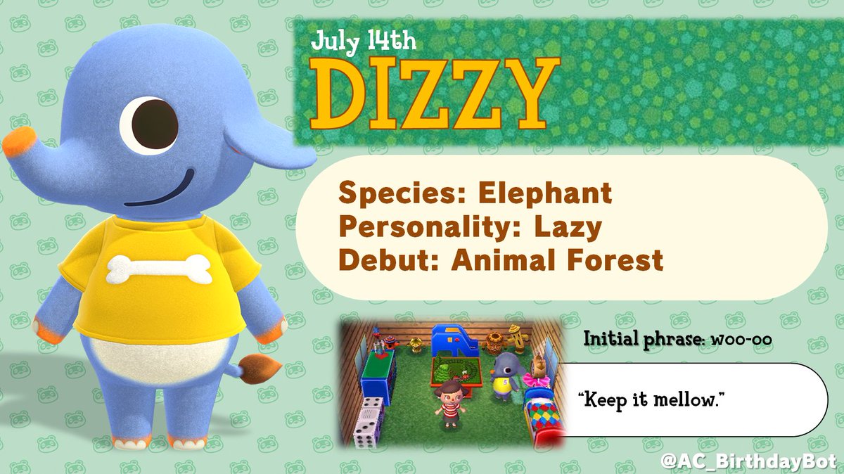 AC Birthday Bot tweet media