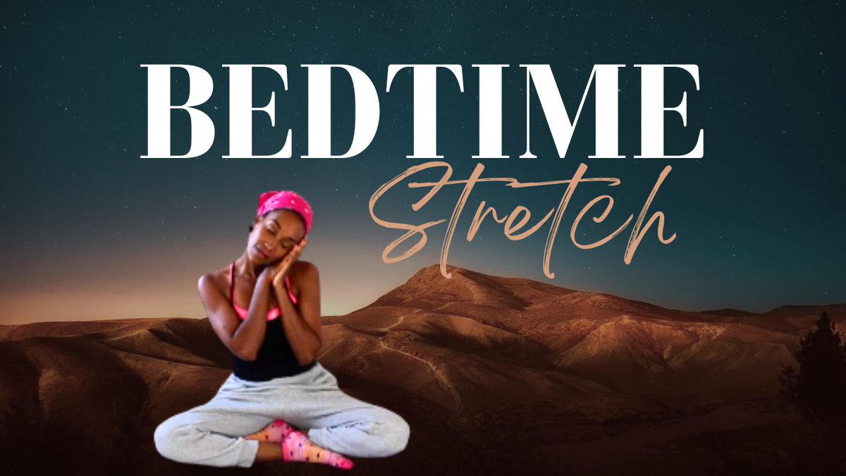 timothalanae's tweet photo. Try this relaxing stretch and deep breathing routine with nature sounds to help you wind down before bed. Click to watch: https://t.co/M08rCDvMau  #bedtimestretch #deepBreathingRoutine #NonYogaStretchRoutine #LowerStress #sleepDeeper https://t.co/oHHHkBhHo1