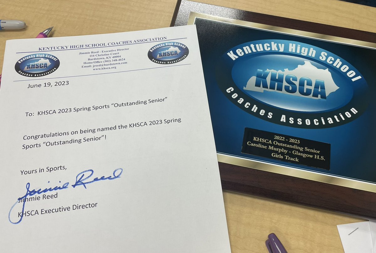 GISRMurphy's tweet photo. Congratulations Caroline! https://t.co/0cmm6ksQSX