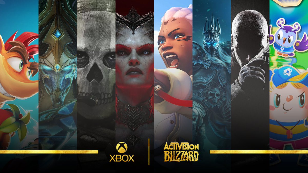 A Activision Blizzard King é NOSSA! 💚
#Xbox
#Microsoft 💚 #ActivisionBlizzard