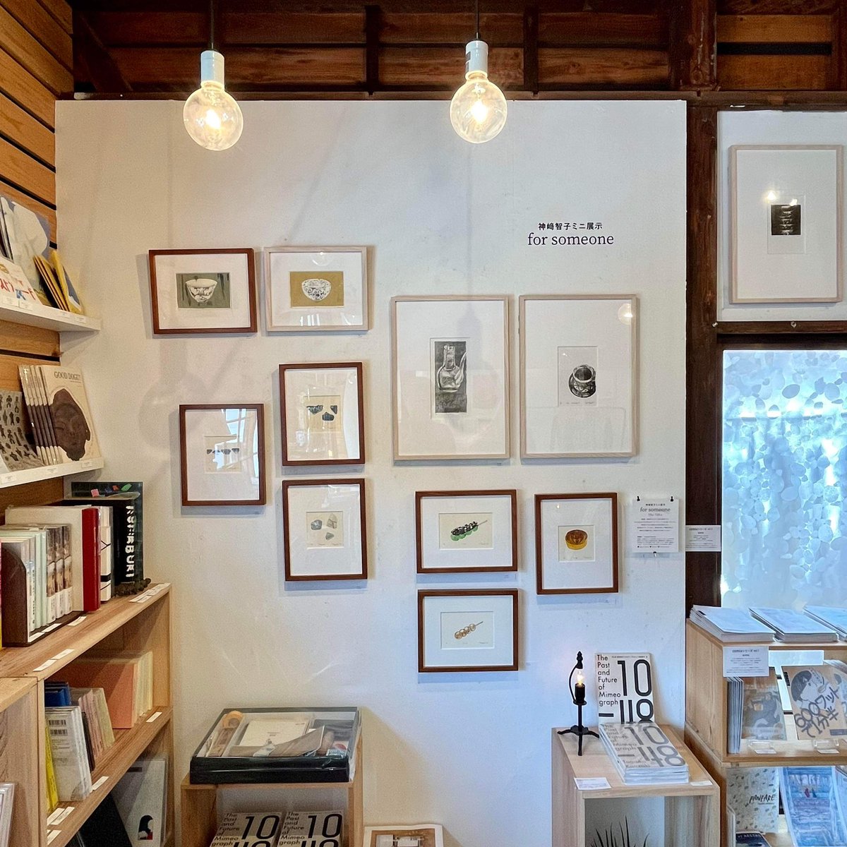 【GALLERY｜<a href="/ondo_creative/">ondo</a>／STORE】

＼あと3日です／
ギャラリー併設のSTOREでの版画家・神﨑智子さんのミニ展示。オンラインでも作品紹介中です。
謄写版（ガリ版）で表現された、暮らしの何気ないモチーフの作品をぜひご覧ください。

→ondo-store.net/exhibition_pic…