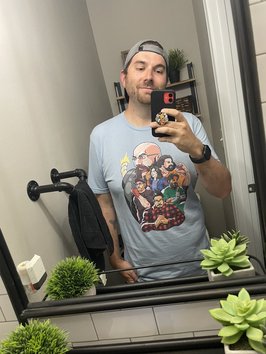 If anyone asks what my shirt’s from, I’ll just tell them it’s a website about video games 
<a href="/giantbomb/">Giant Bomb</a>