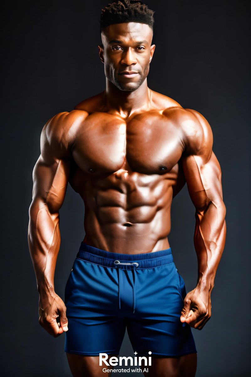 EricLGanison's tweet photo. The AI App got me. Had to do it😁
#ericganisonphotography
#selflove #model #bodybuilding #masculine #fitness #cardio #physique #preworkout #body #malemodel #apeelcollection #blackmen #fitbody #fitguys https://t.co/uGn3UiNuoL