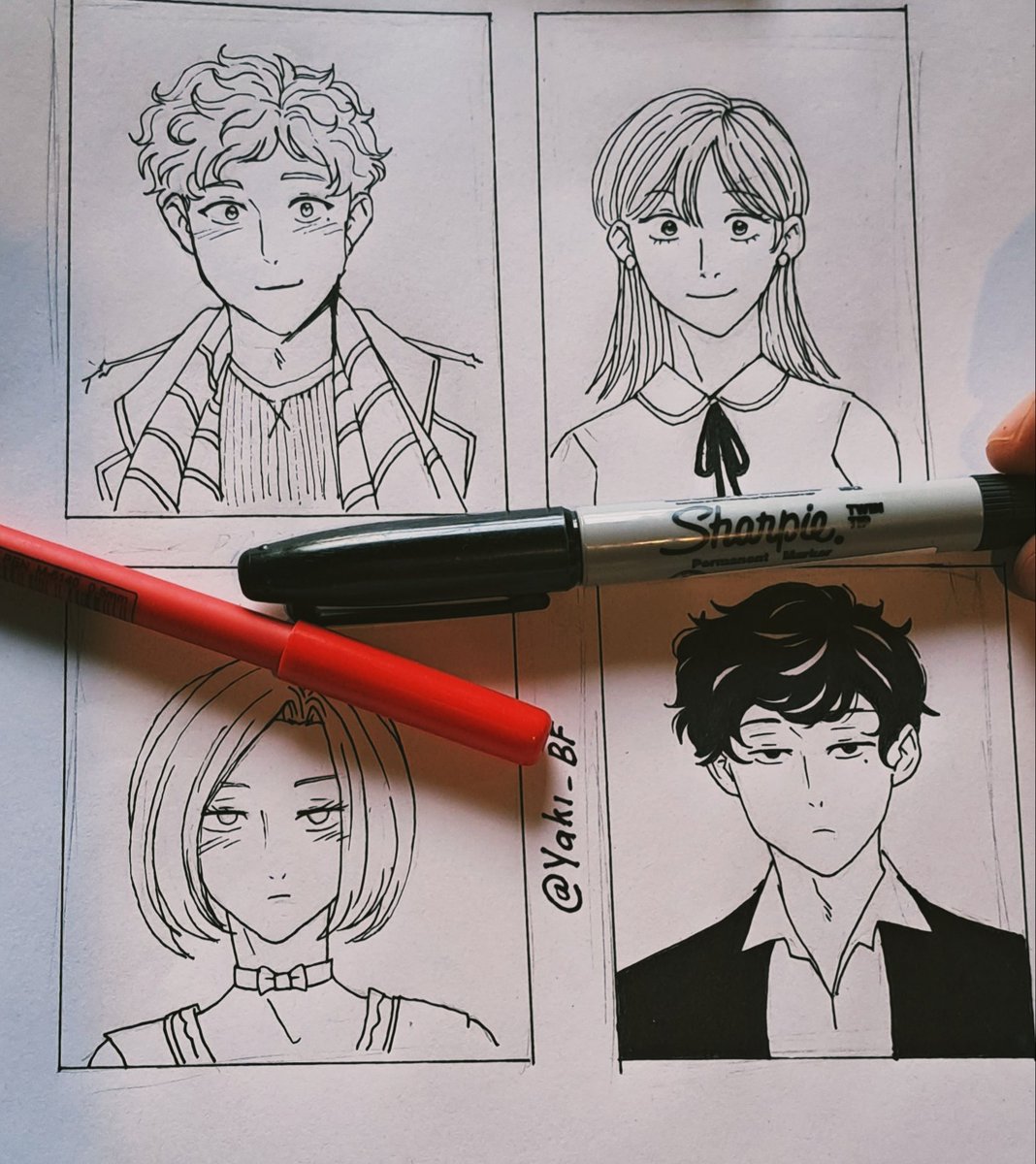 Yaki_BF's tweet photo. Una versión adulta de los primos Park (me faltó el mayor) 👀💖 @13_fargo #EAEUI #LIAI #fanart https://t.co/MrGspaIHTe