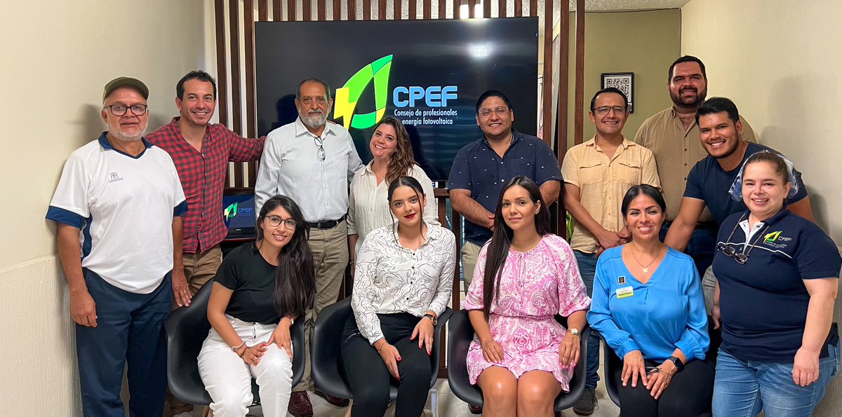 Hoy CPEF forma el primer grupo de negociadores expertos de la industria solar.   Nos vemos en Monterrey 03,04 y 07 de Agosto.