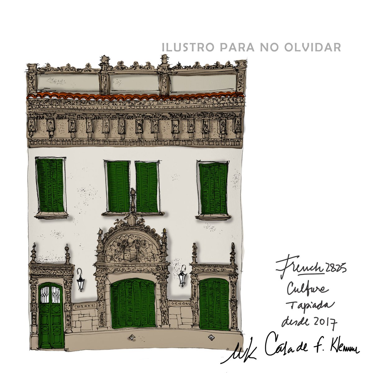 natzkerba's tweet photo. VERGUENZA Vecinxs denuncian que se ha demolido parte de la fachada de la casa de Klemm, Patrimonio y con condición Cautelar! Si la ciudadanía no está presente la ley es charlable!? VERGUENZA!

Ya bastante con vaciarla y dejar arquitectura zombie!
Sin alma https://t.co/hOQradc0w6