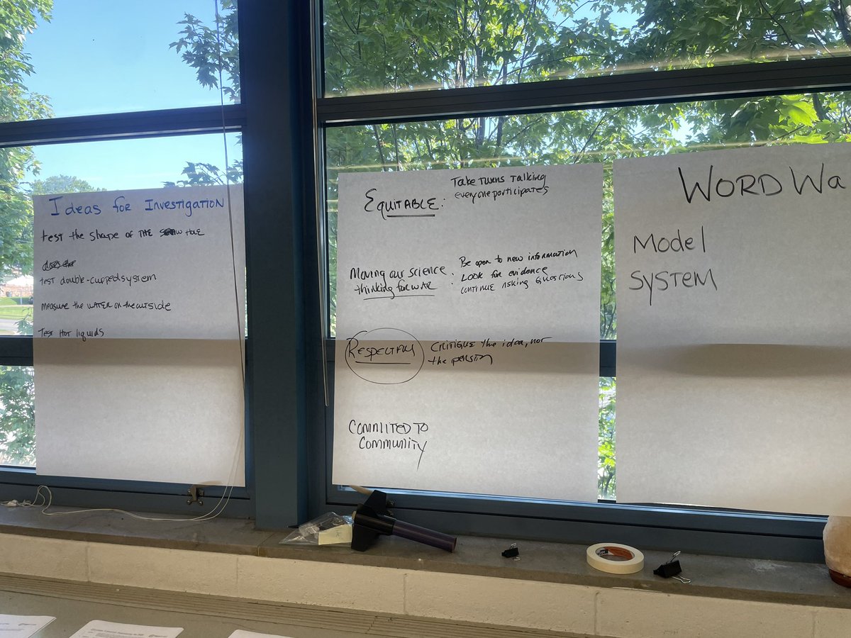 ErinMMcCool's tweet photo. See ya later Indiana!  Thrilled to work with an incredible group of teachers this week who are preparing to implement @CarolinaBiological using @OpenSciEd.  #threedimensions #professionallearning https://t.co/r7tqpt8FeL