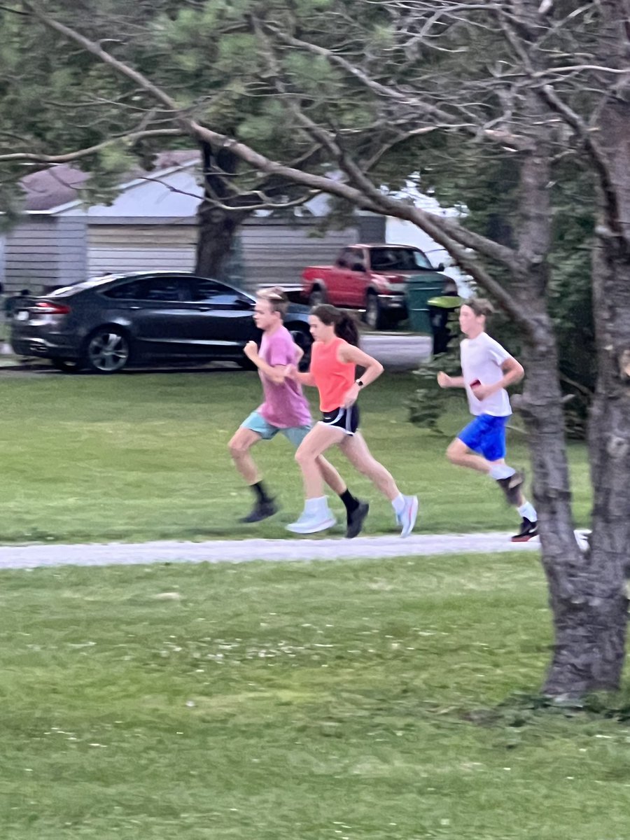XC getting under way with some volunteer workouts