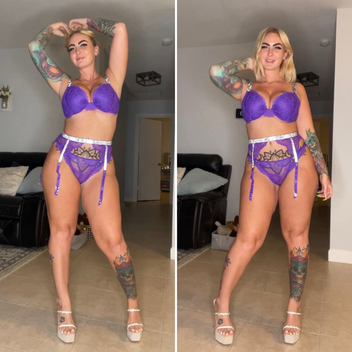 Ambjens on Twitter: "Sexy mamas in purple 😈💟💜"