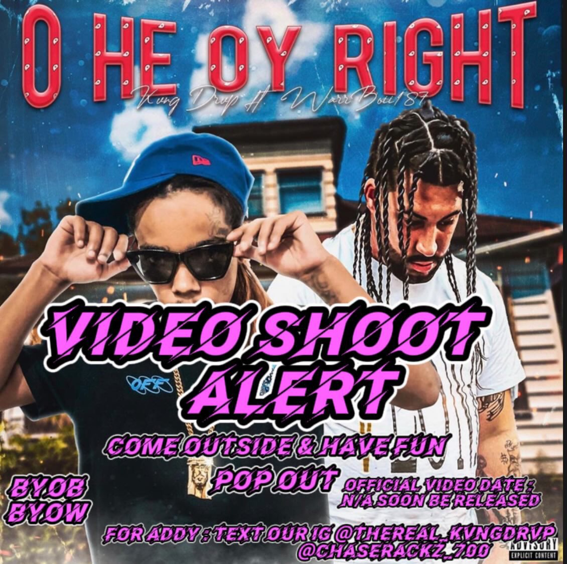 ChaseRackz700's tweet photo. Video Shoot In The Bronx Next Friday Everyone Pop Out I Will Have Location And Time Up Soon This Definitely Gunna Be A Movie 🥷🏴‍☠️🎥🔥🔥
#OHEOYRIGHT #ChaseRackz #Viral #ItsAFlockaThing #BronxNY #KvngDrvp https://t.co/ZNrjErRxUV