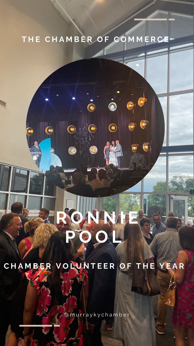 Ronnie Pool is the recipient of the 2023 Chamber Volunteer of the Year Award! Congratulations!