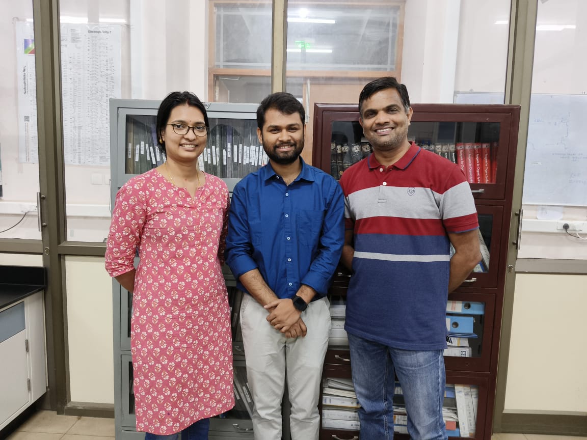 ATBiju Group (@atbijulab) on Twitter photo Back-to-back Thesis Colloquia😃! Shilpa Barik and Avishek <a href="/avishek_guin/">Avishek Guin</a> presented their Thesis work on NHC catalysis and strained systems respectively. Good job both 👏and all the best for your Thesis submission👍.
<a href="/iiscbangalore/">IISc Bangalore</a> Back-to-back Thesis Colloquia😃! Shilpa Barik and Avishek <a href="/avishek_guin/">Avishek Guin</a> presented their Thesis work on NHC catalysis and strained systems respectively. Good job both 👏and all the best for your Thesis submission👍.
<a href="/iiscbangalore/">IISc Bangalore</a>