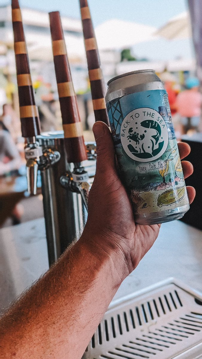 Back to the Sea Society will be at our beer garden <a href="/AlderneyLanding/">Alderney Landing</a>  at 12pm Saturday for the launch of our collaboration brew! Drop in, check out the touch tank they're bringing, get inspired for ocean conservation and maybe take home a couple of cans for a good cause!