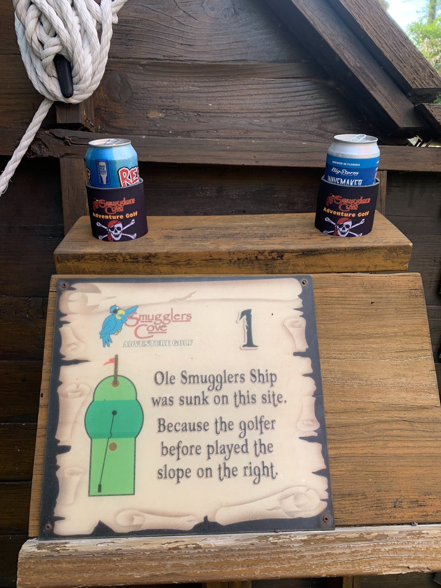 ambeezy10's tweet image. Went gator mini-golfing with the BF tonight. Made a hole-in-one and beat him by one stroke. LFG. #FloridaShit