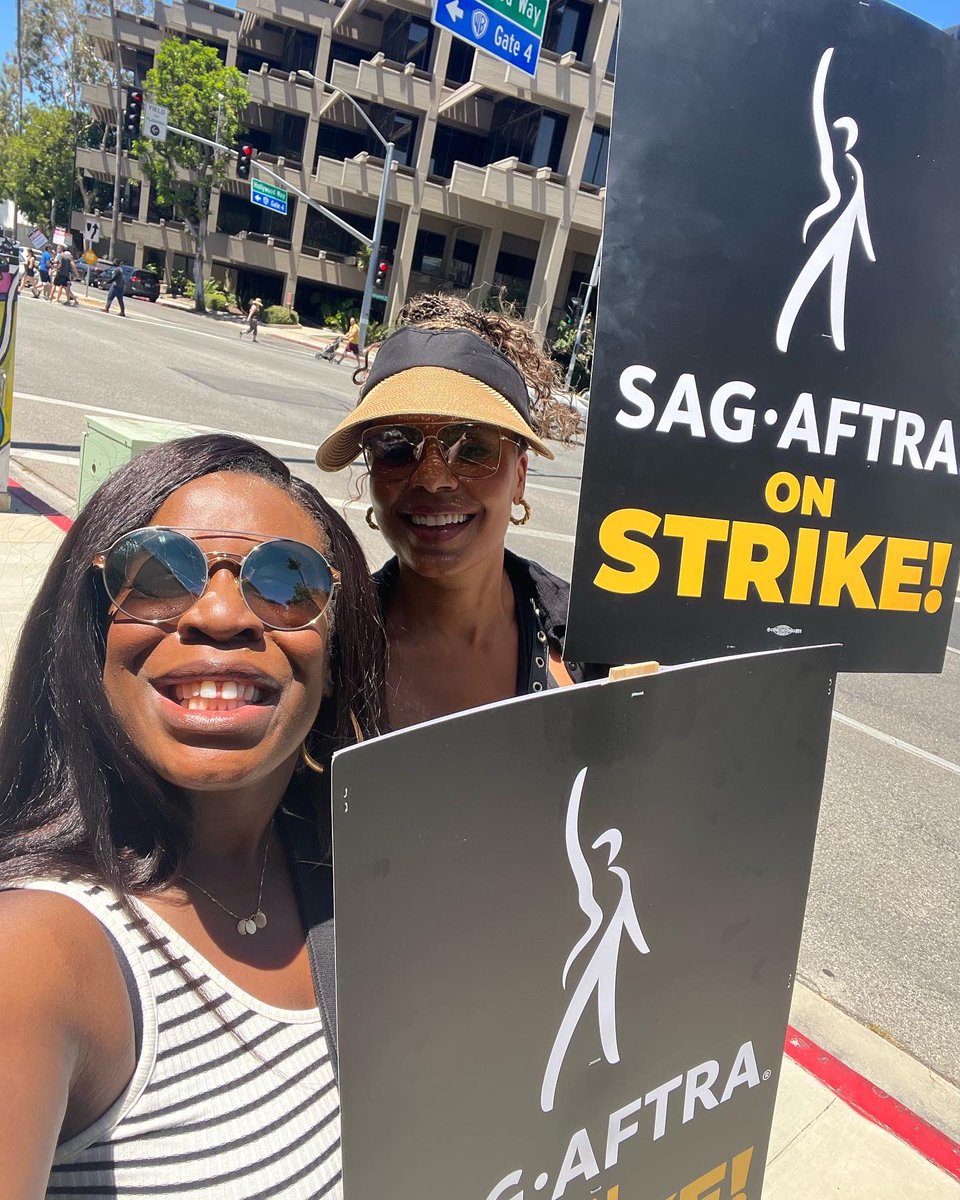 The experiences of the privileged few can no longer be the voice of the many. It should not be the standard or the status quo that someone has a job, is working and still is unable to make their rent. We are here, brothers and sisters. We are ready. We are united. #SAGAFTRAstrike