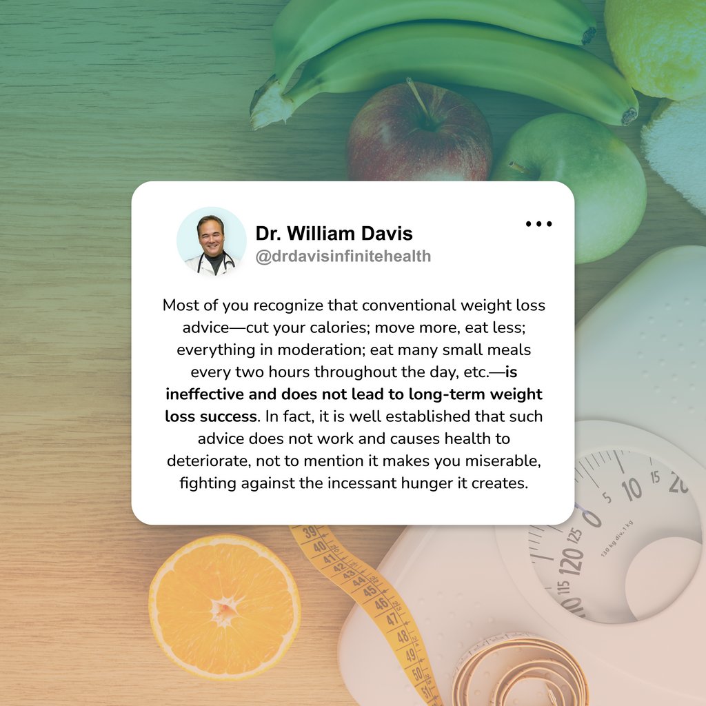 Dr. Davis Infinite Health tweet media