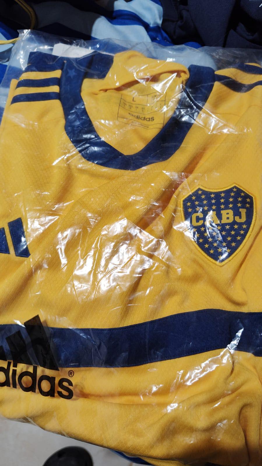 adidas Camiseta Alternativa Authentic Boca Juniors 23/24 - Amarillo