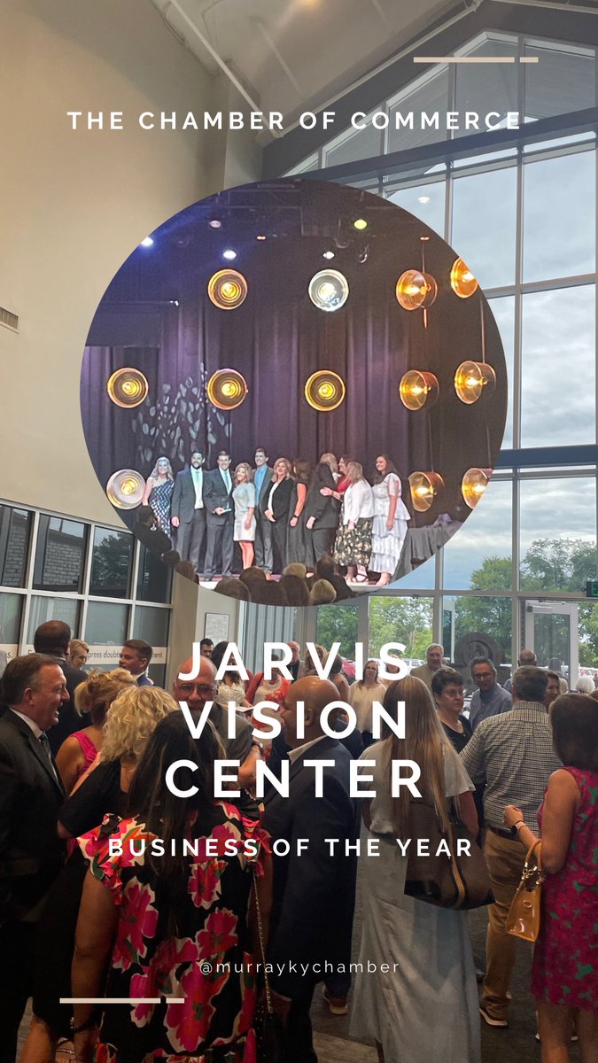 Business of the Year 2023 recipient is Jarvis Vision Center. Congratulations!