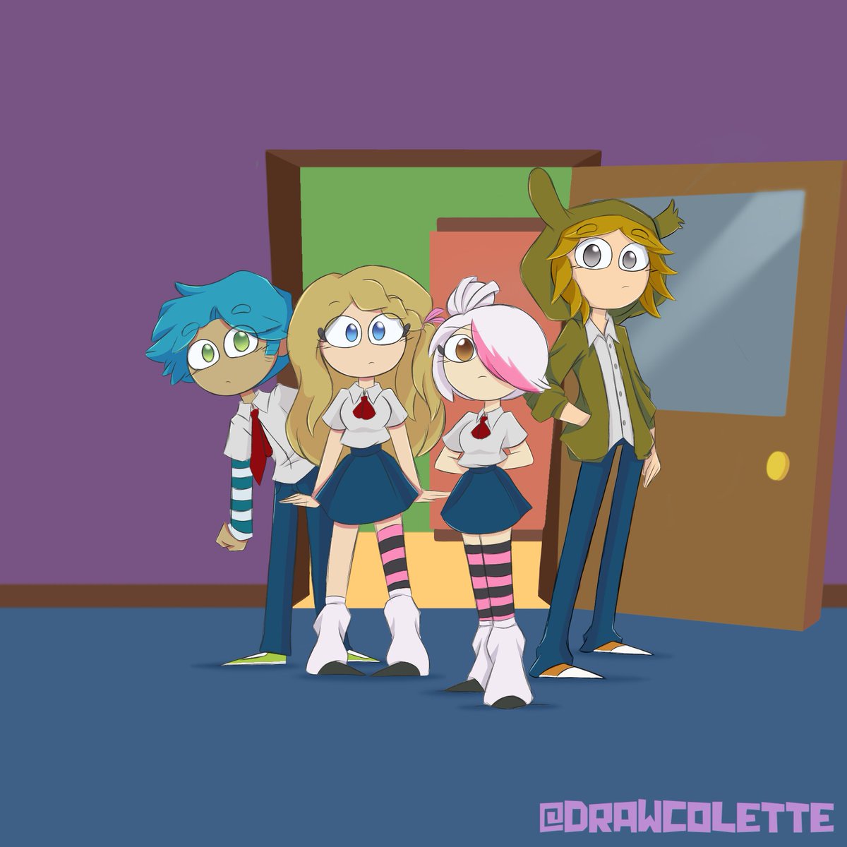 ColiStarPine_'s tweet photo. ✨Redraw de Los Toys✨ 

#FNAFHS https://t.co/BkXeaXaeda